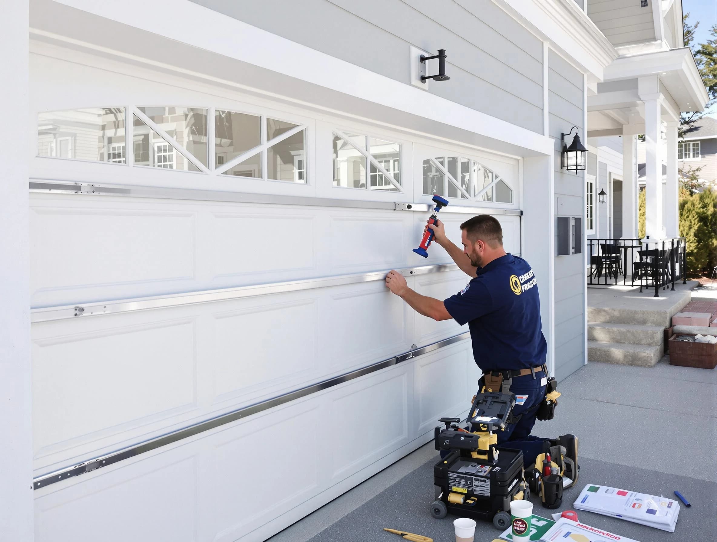 Professional garage door installation by Cranford Garage Door Repair in Cranford