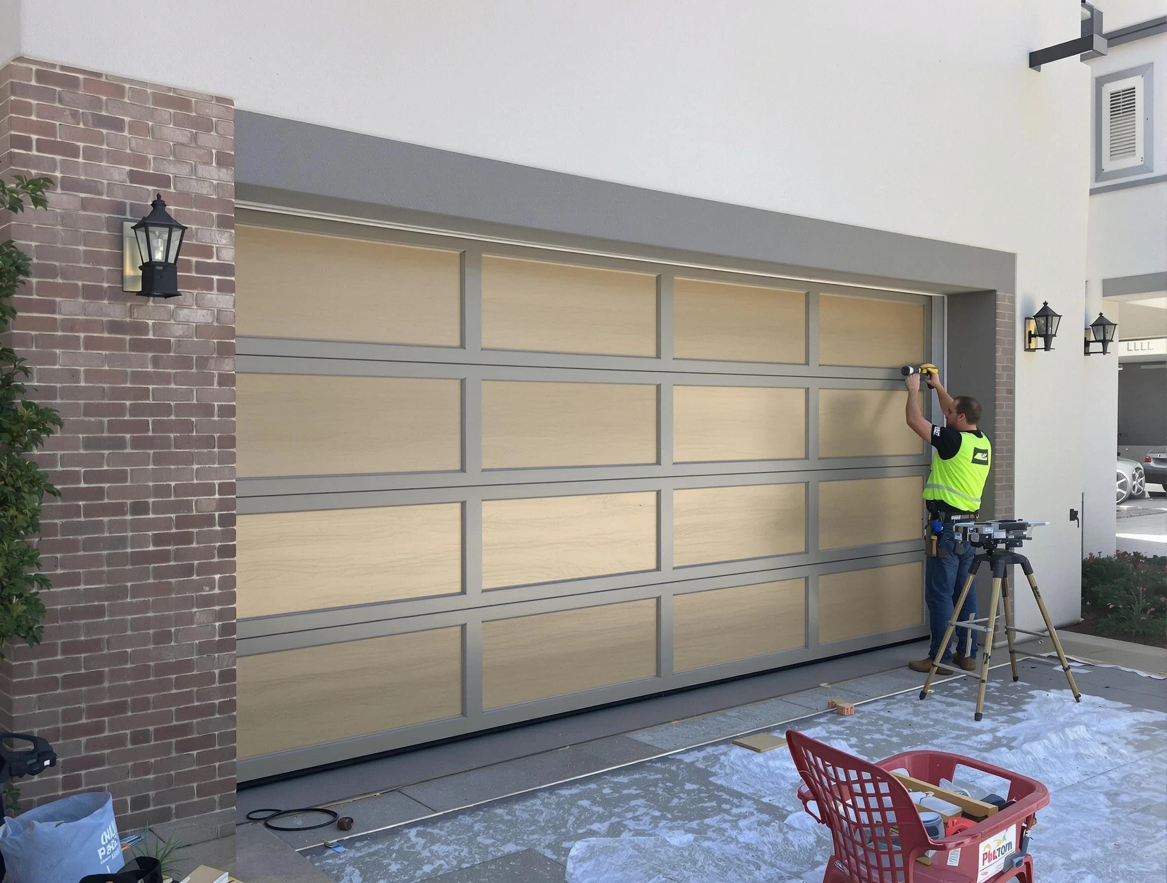 Garage door replacement service by Cranford Garage Door Repair in Cranford