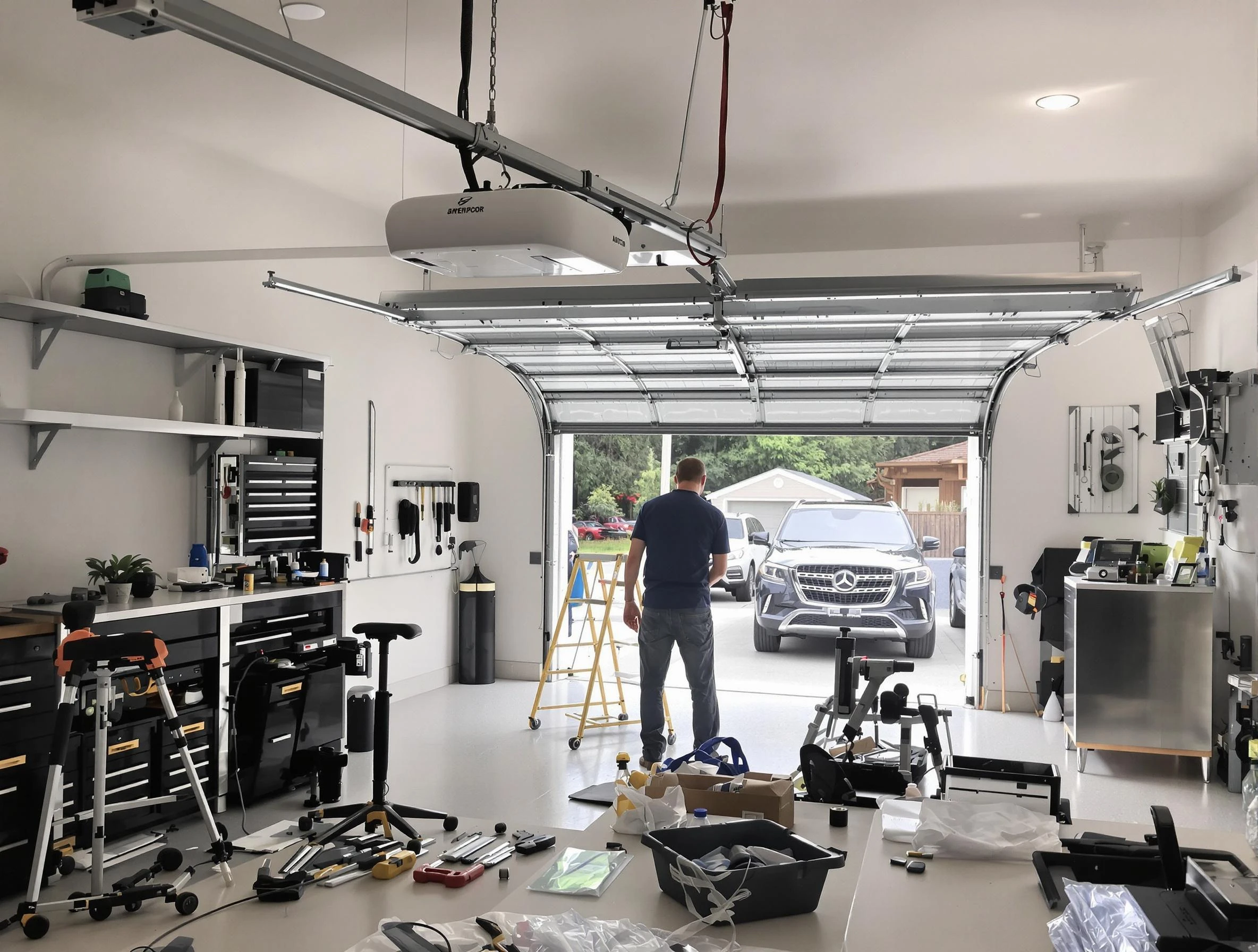 Garage door opener installation by Cranford Garage Door Repair in Cranford